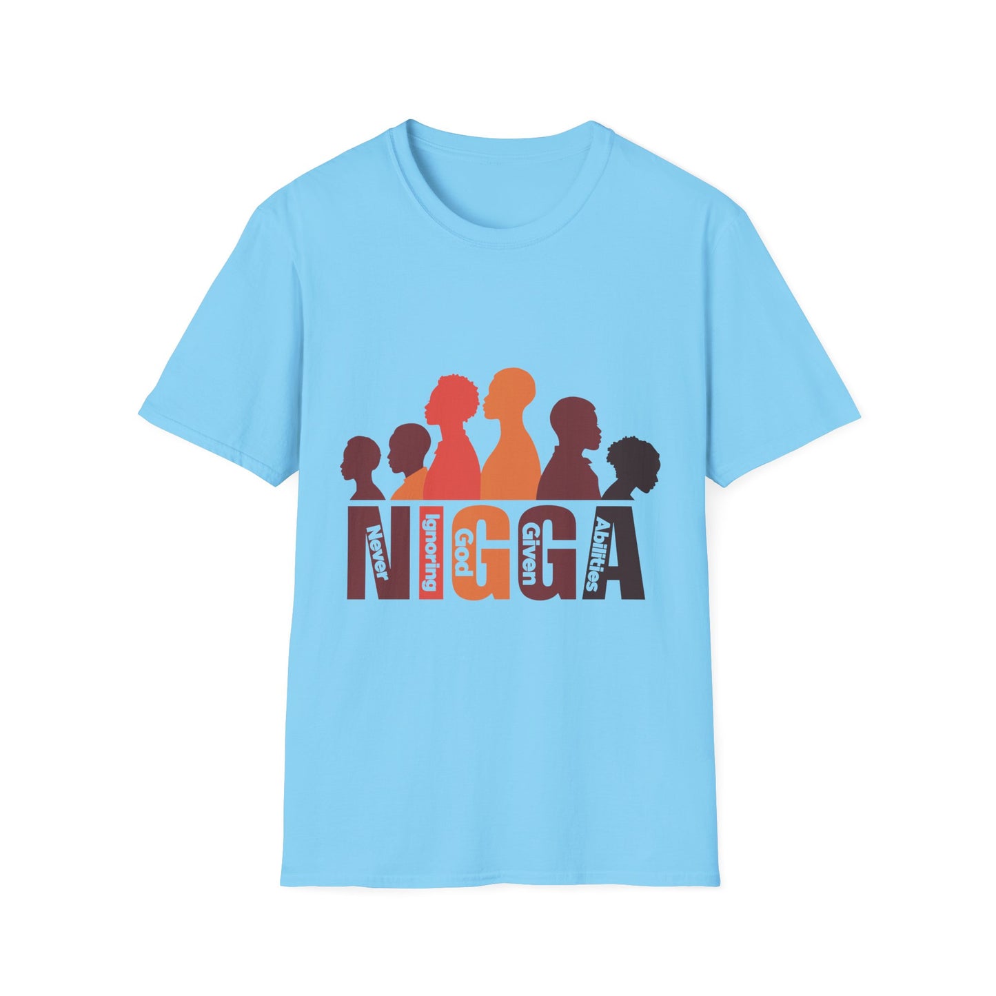 N.I.G.G.A. Diversity Matters Unisex Softstyle T-Shirt - Celebrate Unique Perspectives