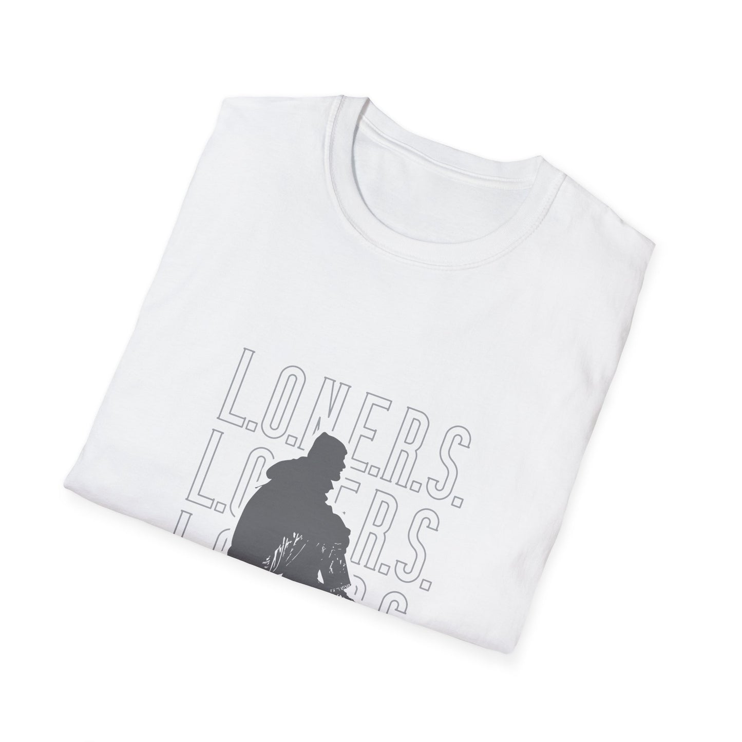 L.O.N.E.R.S. Unisex Softstyle T-Shirt | Casual Wear, Gift for Introverts, Comfortable Tee for Relaxing, Statement Shirt