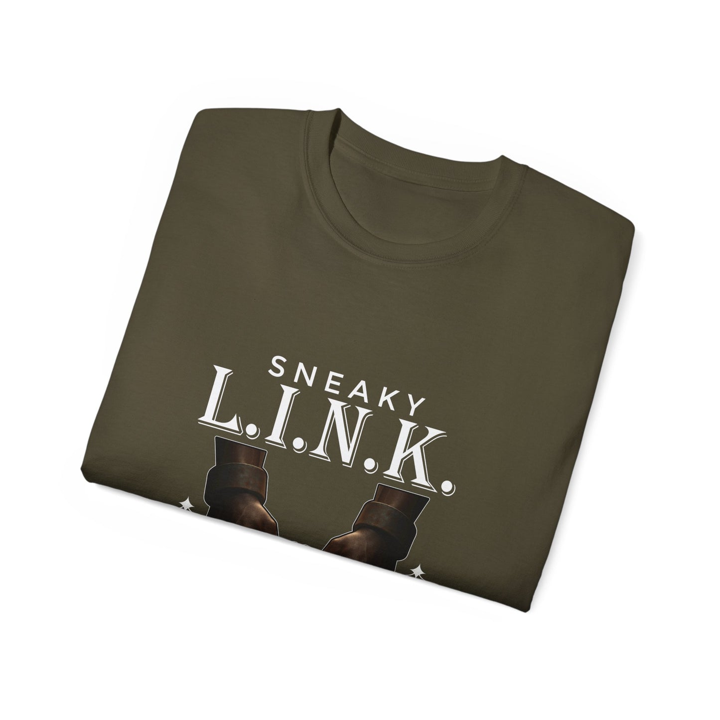 Sneaky L.I.N.K. (Low Key Intimacy No-one Knows) Unisex Ultra Cotton Tee |