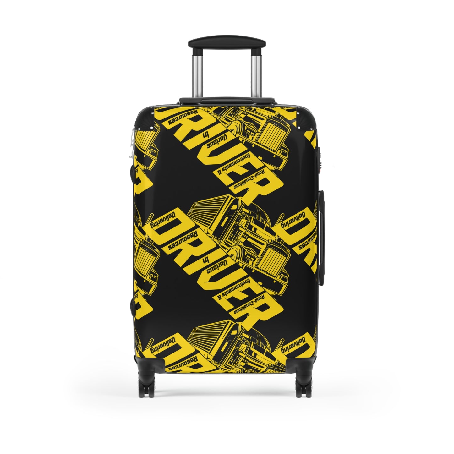 Truck Driver Suitcase – Vibrant Luggage for Trucking Enthusiasts, Travel Gear, Gift for Drivers, Cargo Theme, Durable Travel Case