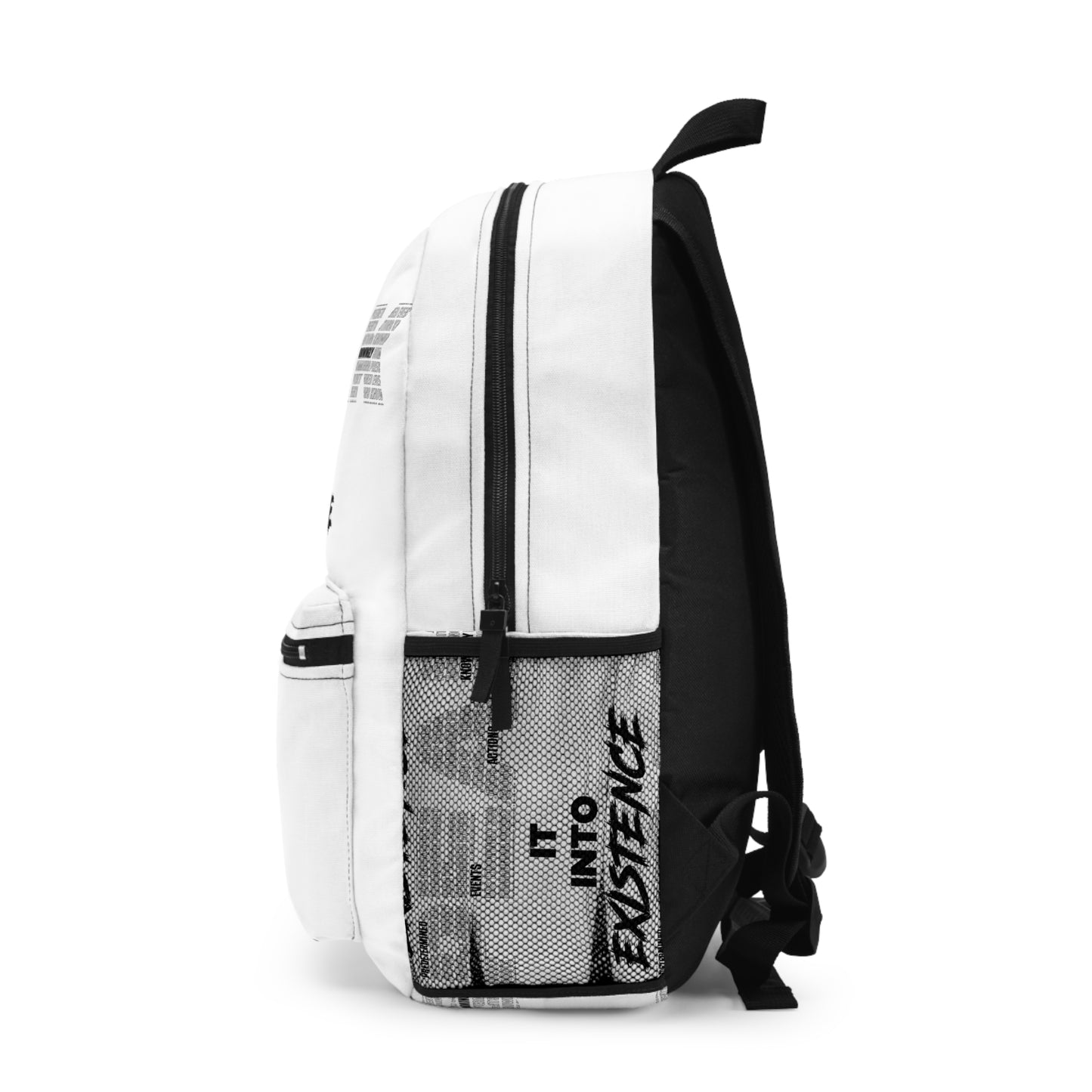 Inspirational Backpack - Speak It Into Existence, Motivational Bag, School Supplies, Travel Gear, Gift for Graduates, Trendy Daypack