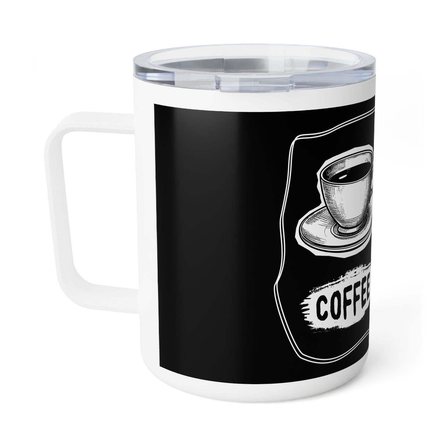 C.O.F.F.E.E. (Caffeine Offers Fuel For Everyday Energy) Insulated Coffee Mug, 10oz - Perfect Gift for Coffee Lovers