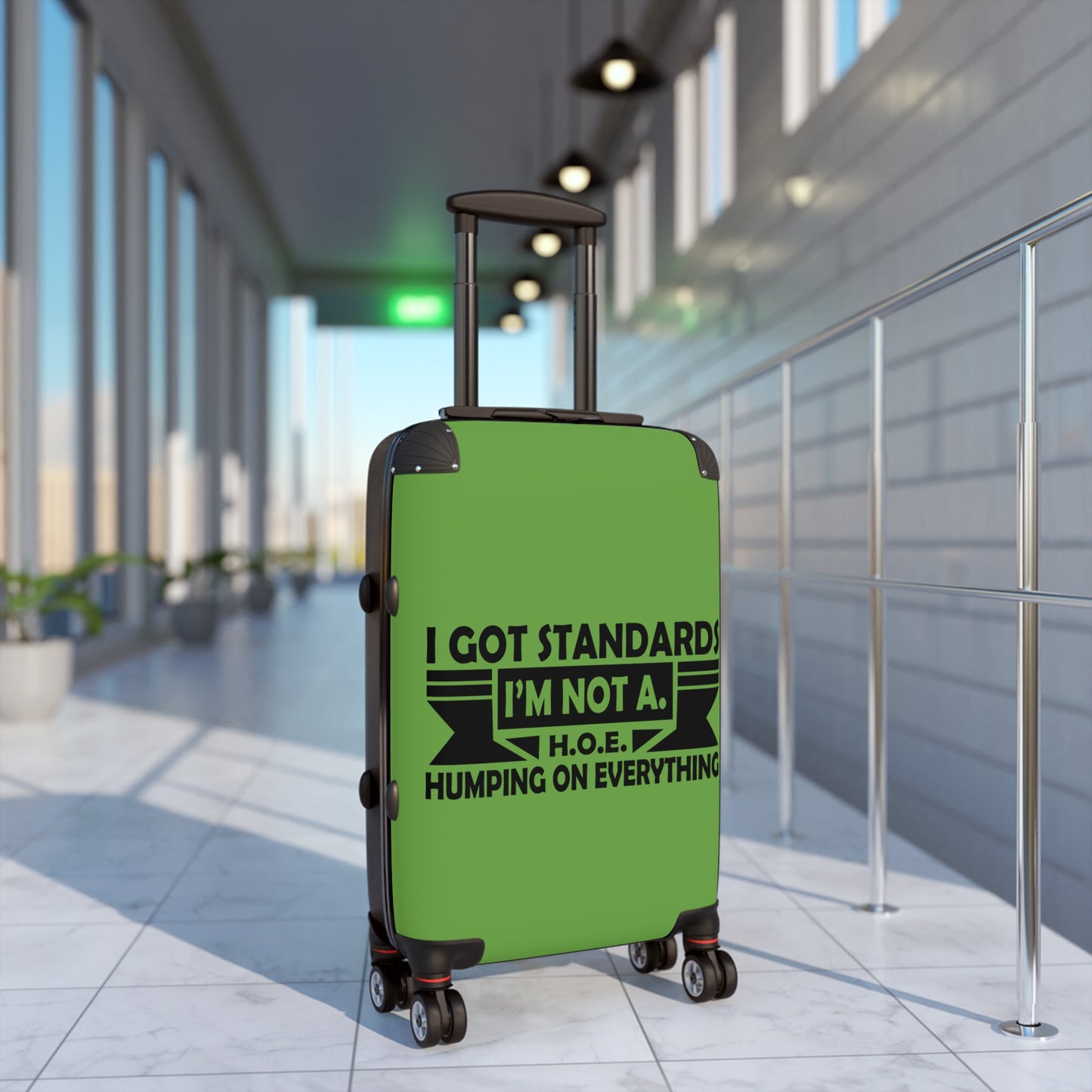 Im Not a H.O.E, Travel Luggage, Fun Travel Gift, Statement Bag, Trendy Carry-On for Adventurers