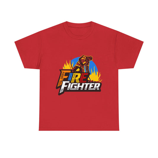 F.I.R.E. fighter (Fight Infernos Rescue Everyday) Unisex Heavy Cotton Tee – Honor Our Heroes