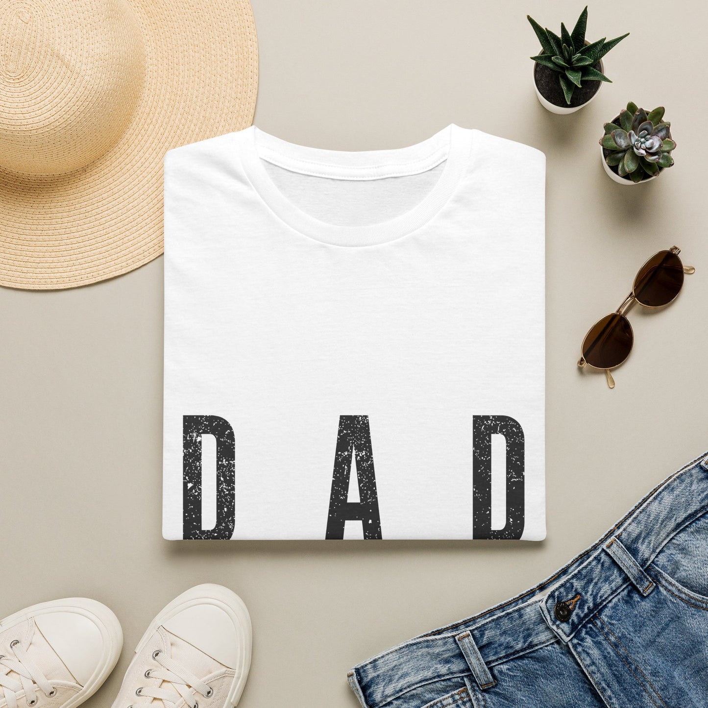 D.A.D. — Does All Duties Classic Minimal Tee for Everyday Wear