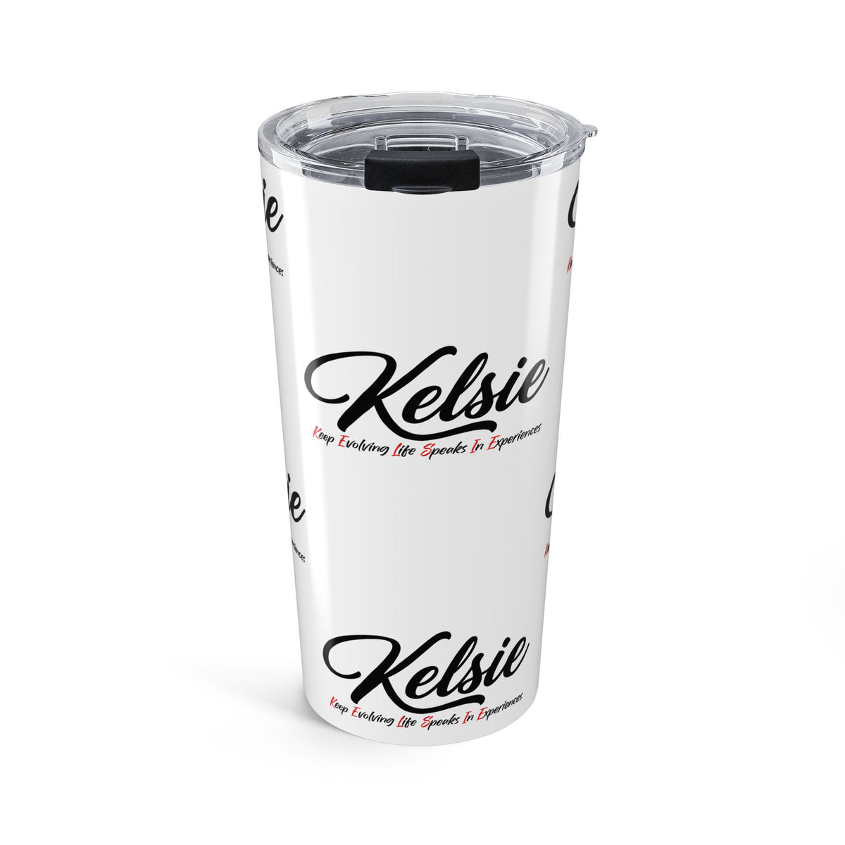 Kelsie Logo 20oz Tumbler – Personalized Branded Travel Cup