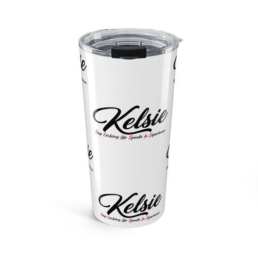 Kelsie Logo 20oz Tumbler – Personalized Branded Travel Cup