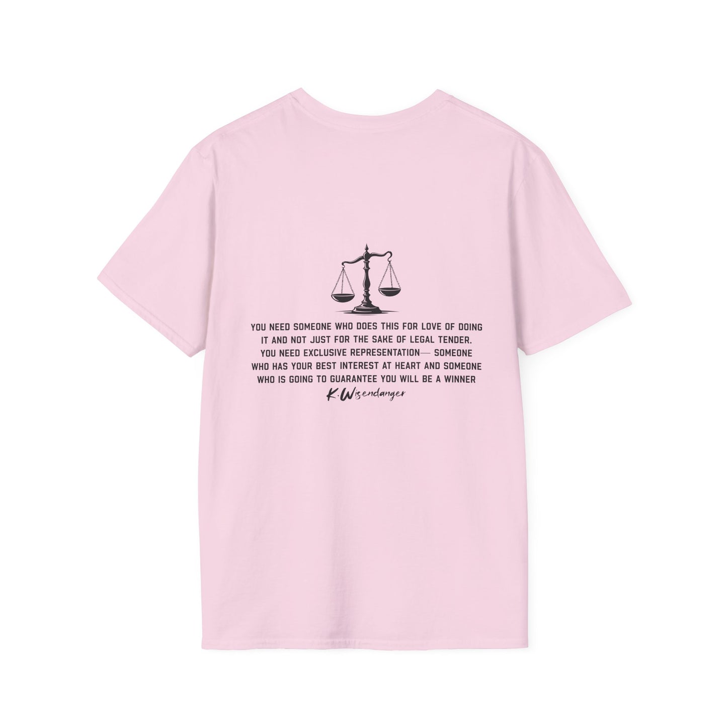 L.A.W.Y.E.R. Unisex Softstyle T-Shirt