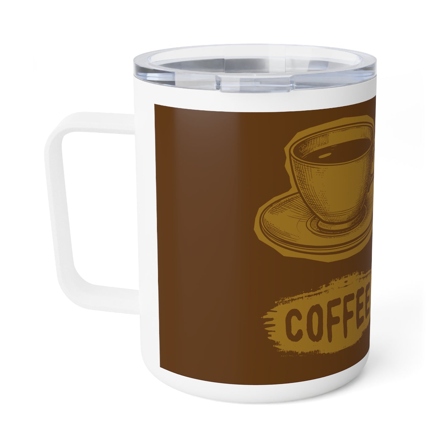 C.O.F.F.E.E. (Caffeine Offers Fuel For Everyday Energy) 10oz Insulated Coffee Mug - Perfect for Coffee Lovers