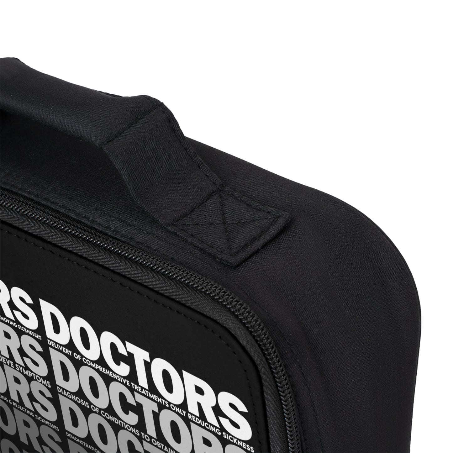 Doctor Repetition Lunch Bag — Medical Team Insulated Lunchbox