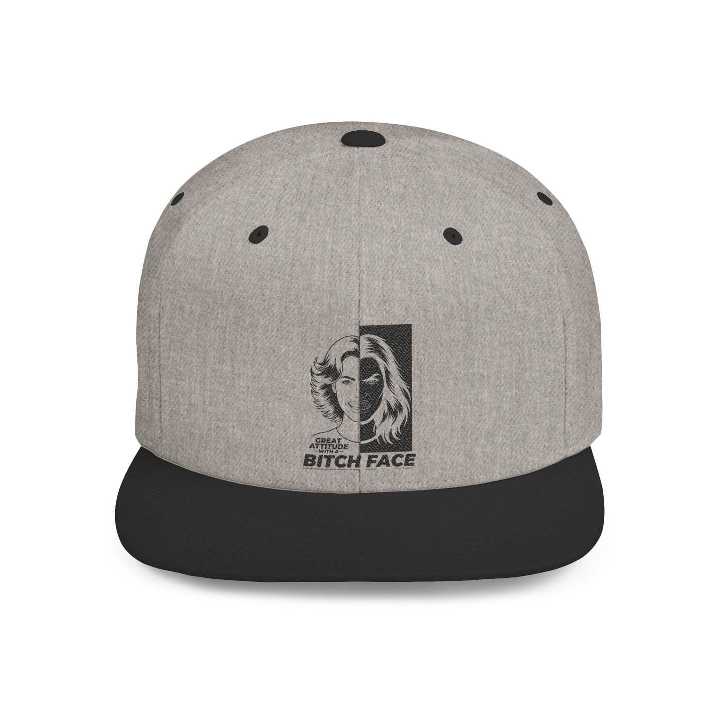 B.I.T.C.H. F.A.C.E. Snapback Hat, Funny Hats, Party Accessories, Trendy Headwear, Gift for Her, Fashionable Cap