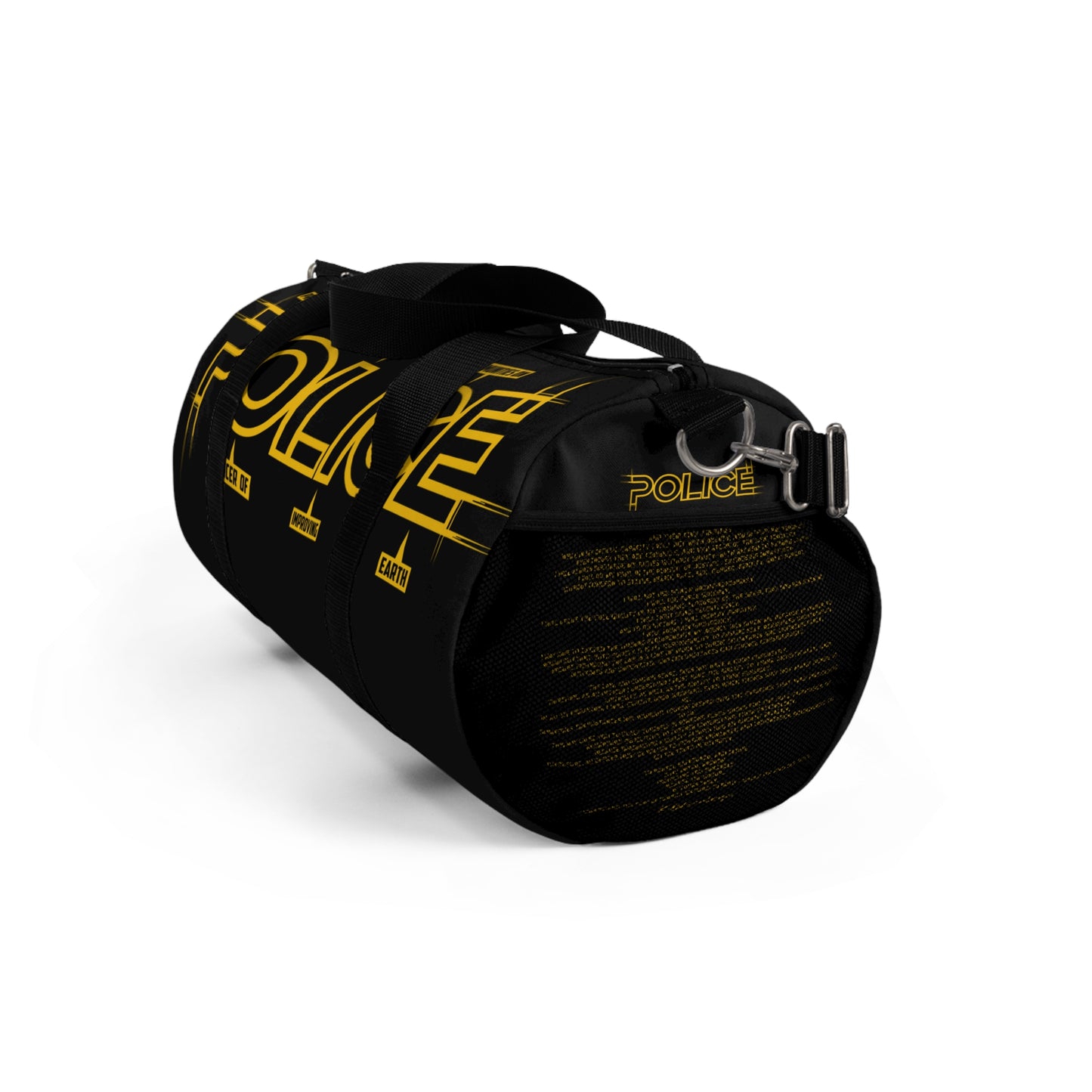 P.O.L.I.C.E. Support Duffel Bag with poem | Gym Bag, Sports Bag, Travel Bag, Workout Bag, Gift for Police Officers