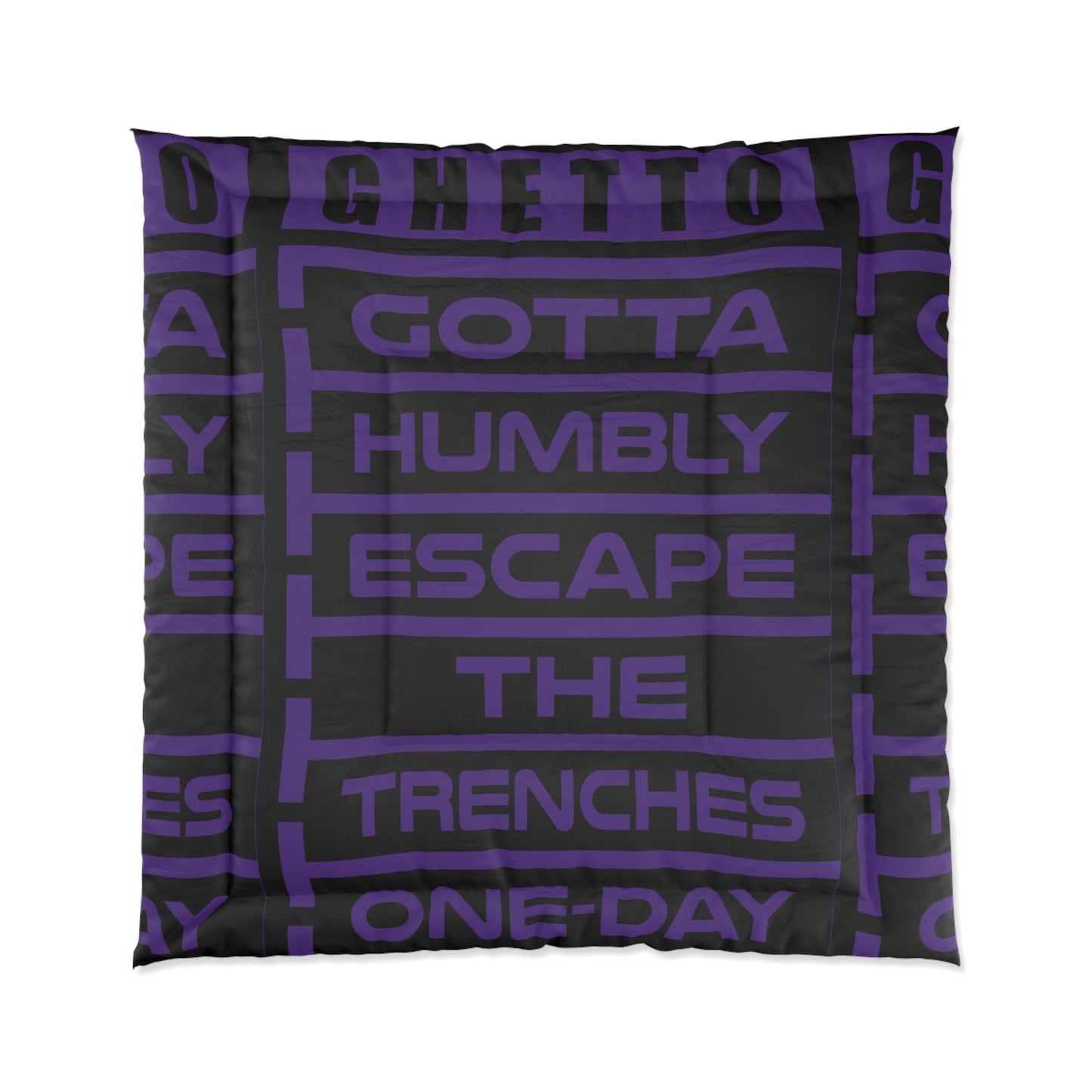 G.H.E.T.T.O. Urban Escape Comforter | Cozy Bedroom Essential | Gift for Dreamers | Street Style Decor | Home Vibes | One Day Ghetto Design, [...]