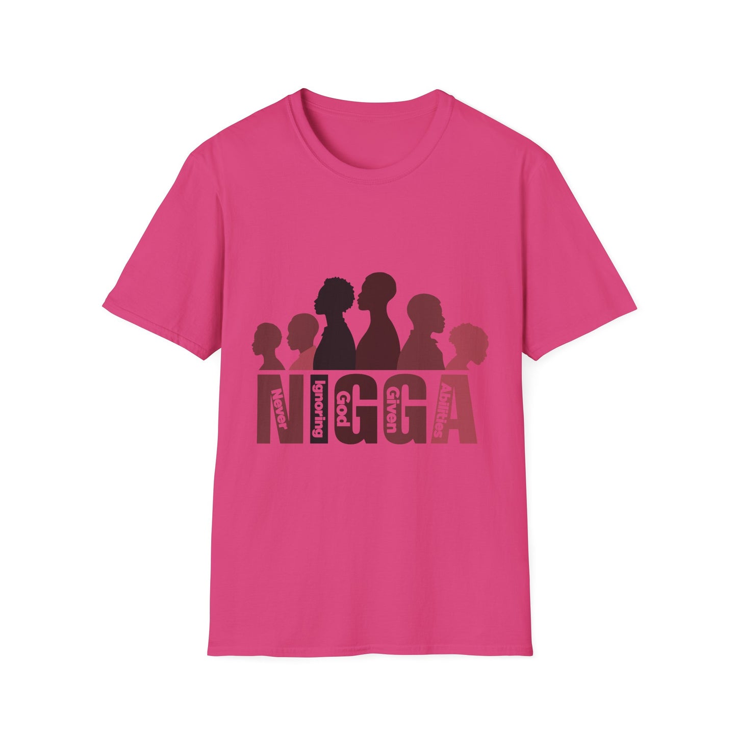 N.I.G.G.A. Diversity Matters Unisex Softstyle T-Shirt - Celebrate Unique Perspectives