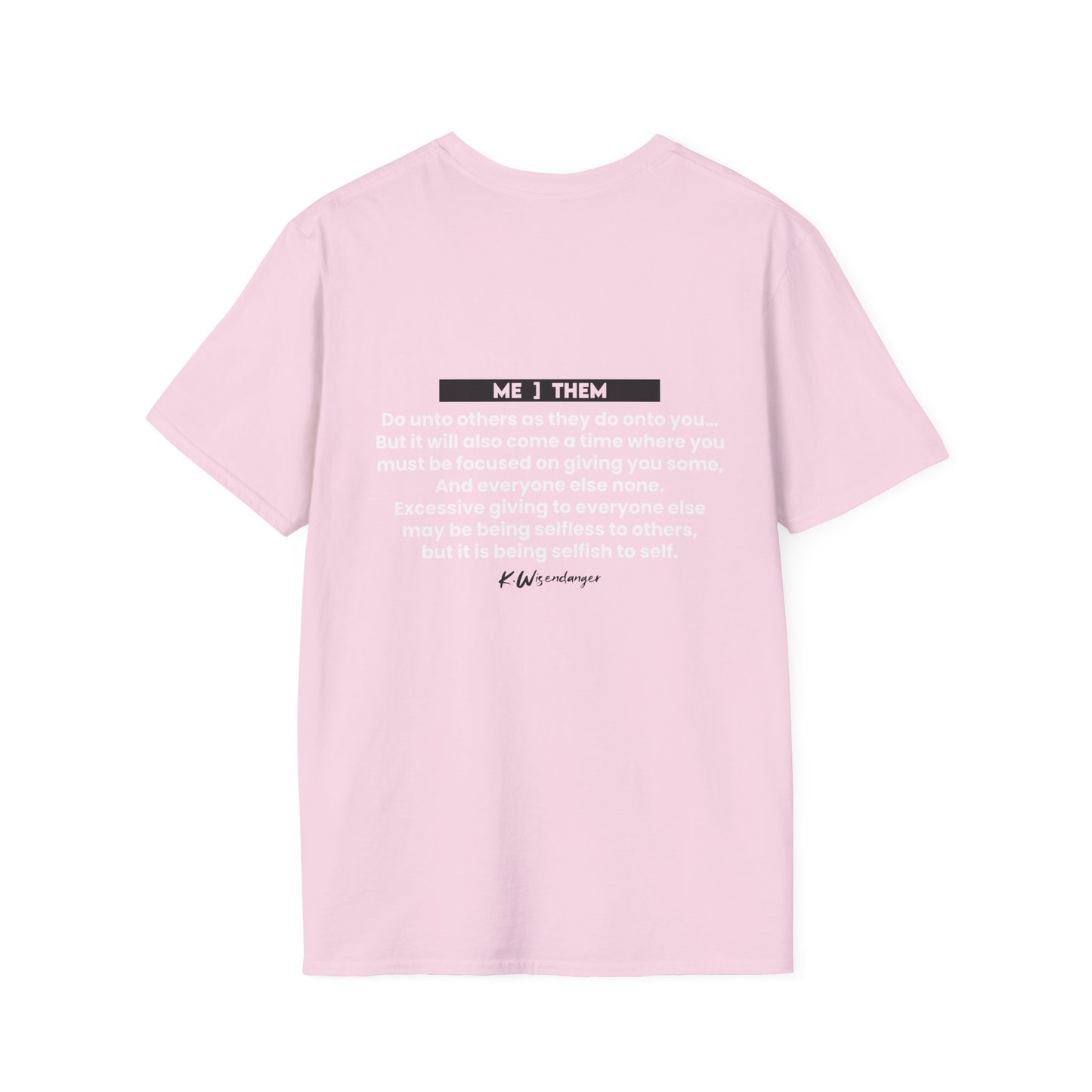 Self-Care Selfish Unisex T-Shirt - Promote Happiness & Balance
