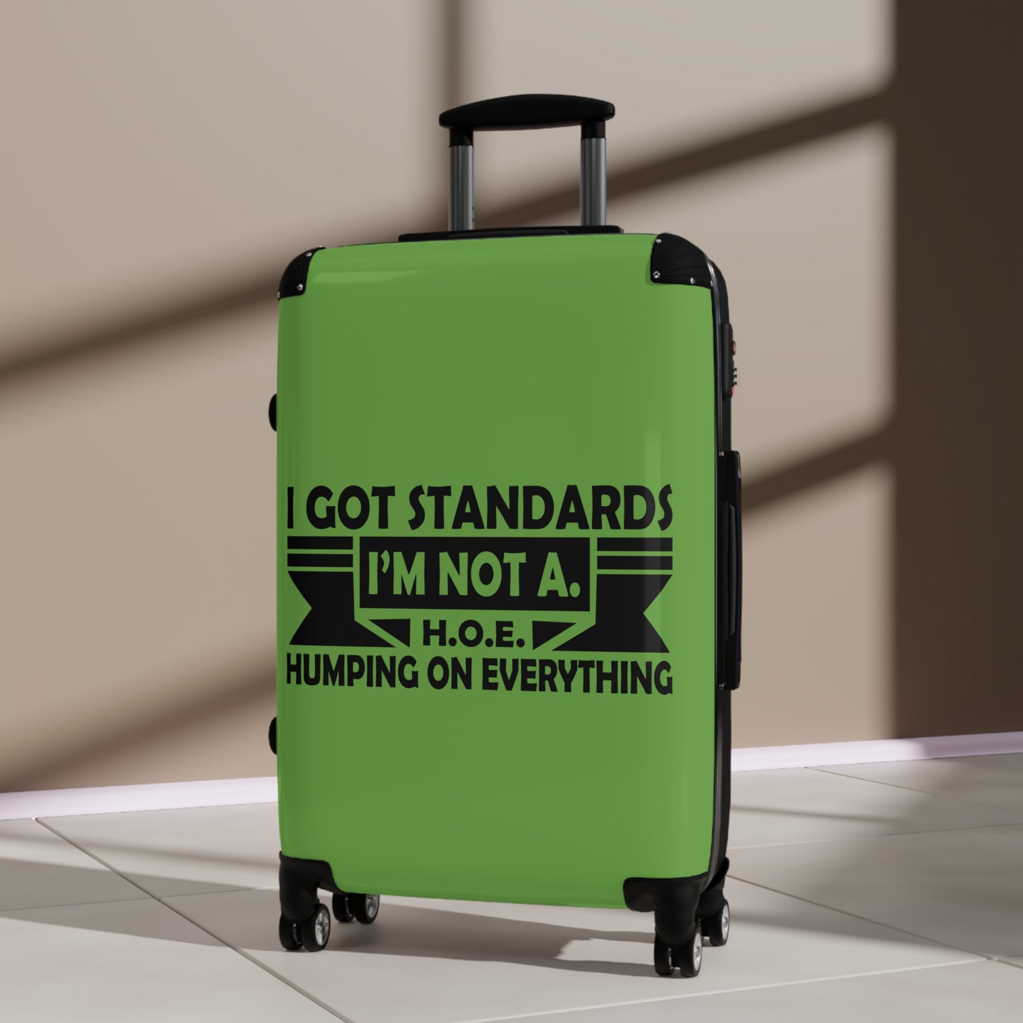 Im Not a H.O.E, Travel Luggage, Fun Travel Gift, Statement Bag, Trendy Carry-On for Adventurers