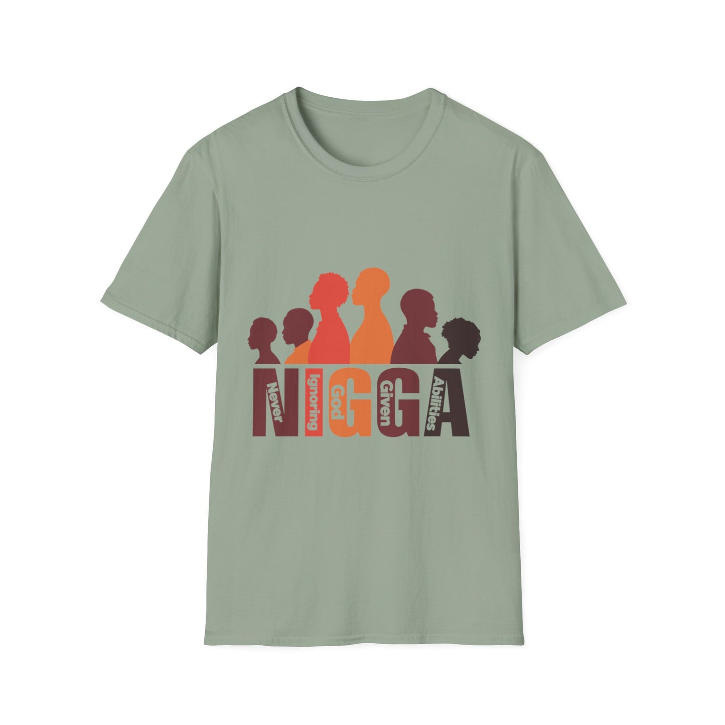N.I.G.G.A. Diversity Matters Unisex Softstyle T-Shirt - Celebrate Unique Perspectives