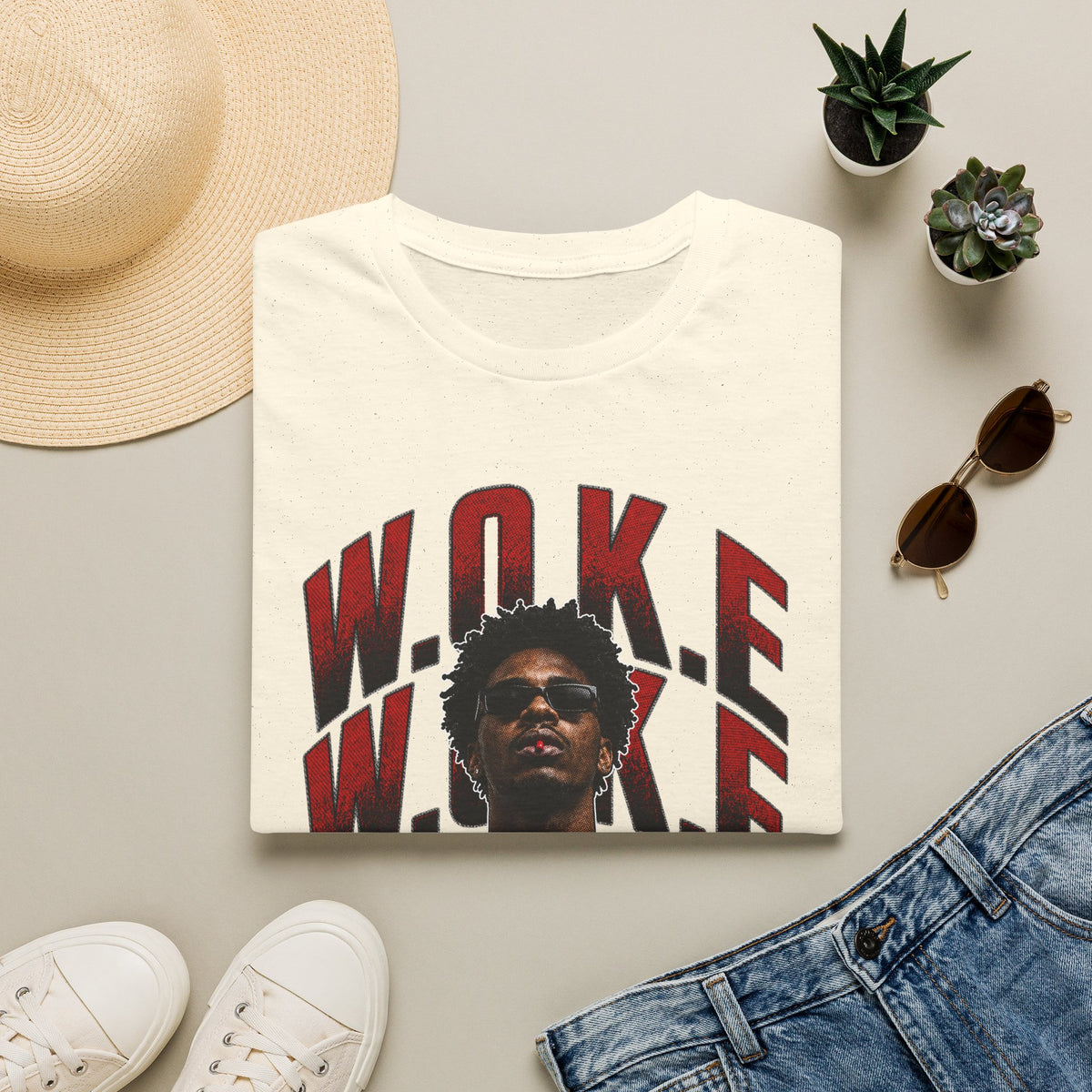 W.O.K.E. Graphic T-Shirt — Bold Social Justice Statement Tee