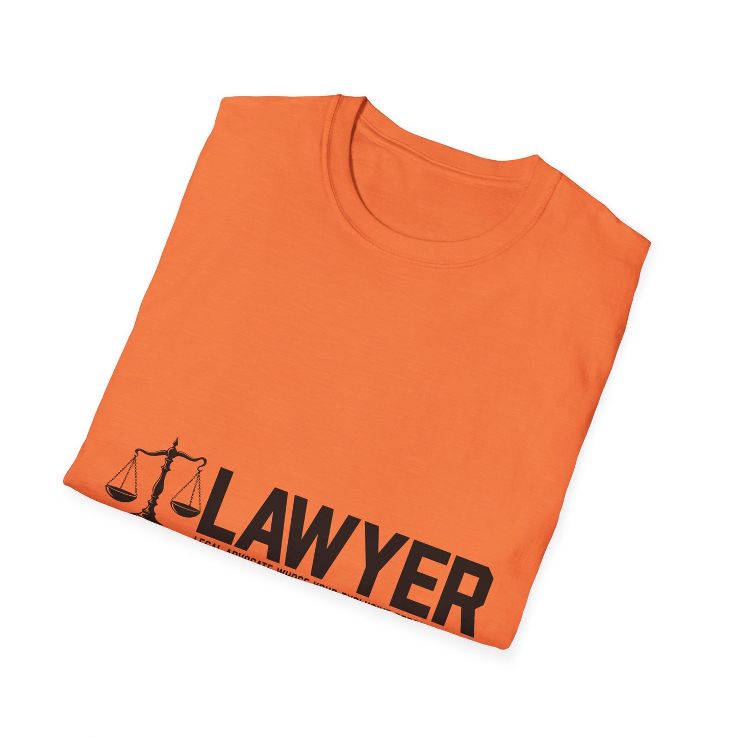 L.A.W.Y.E.R. Unisex Softstyle T-Shirt