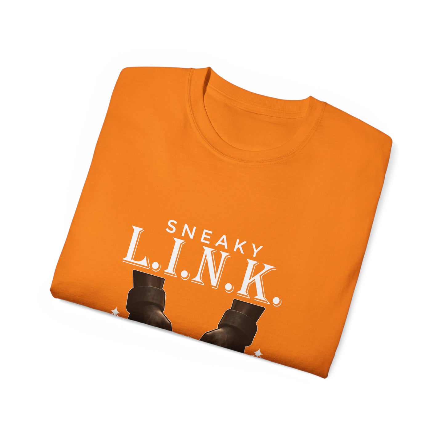 Sneaky L.I.N.K. (Low Key Intimacy No-one Knows) Unisex Ultra Cotton Tee |