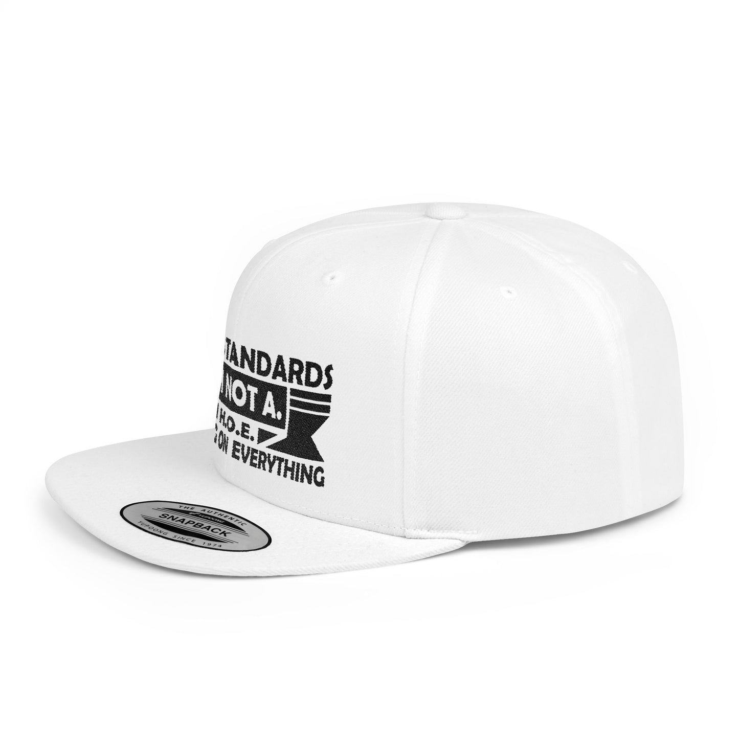 Not A H.O.E. Trendy Snapback Cap, Fun Hat for Casual Days