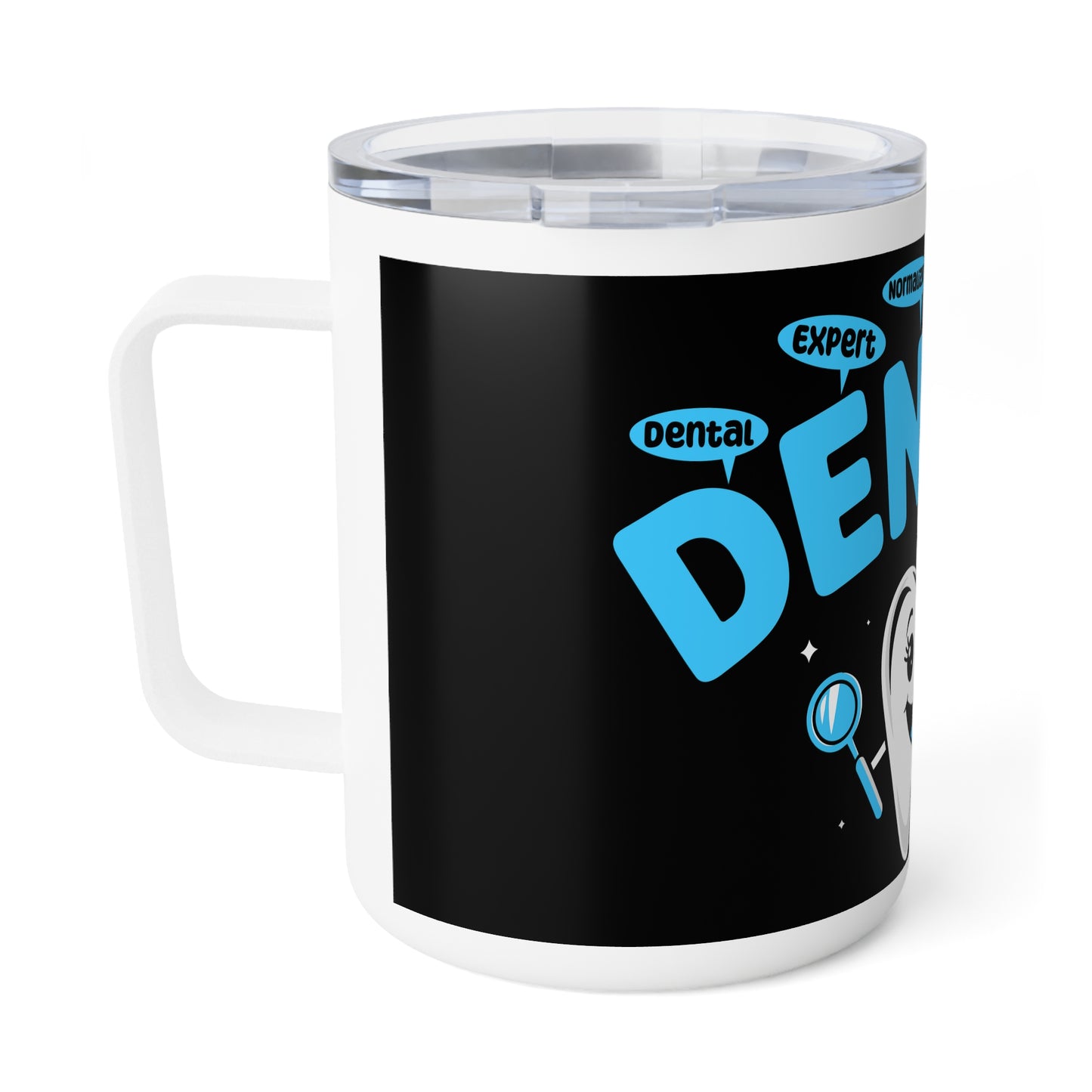 Charming D.E.N.T.I.S.T. Insulated Coffee Mug, 10oz | Perfect Gift for Dental Professionals, Funny Coffee Cup, Unique Dental Humor, Coffee [...]