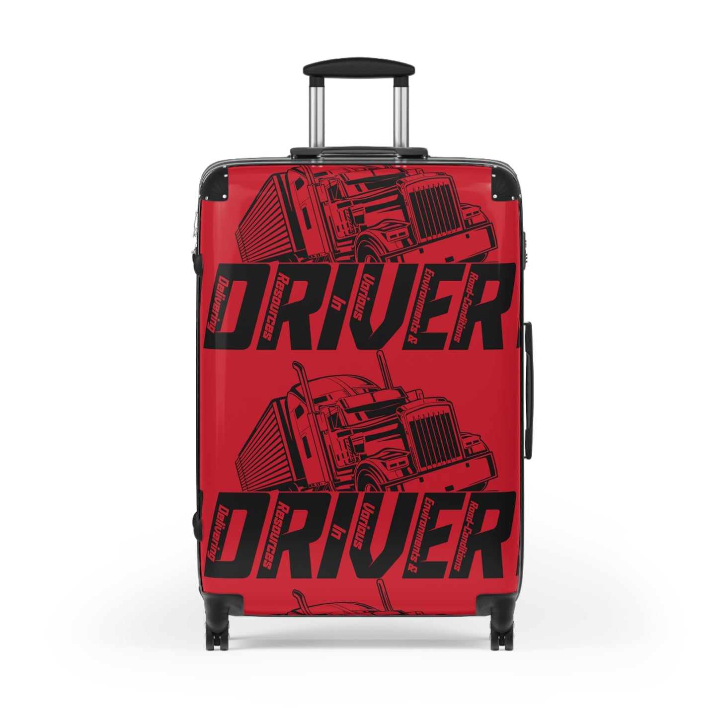 Bold Truck Driver Suitcase - Travel Luggage for Truck Enthusiasts, Perfect Gift for Travelers, Road Trip Essentials, Unique Carry-On