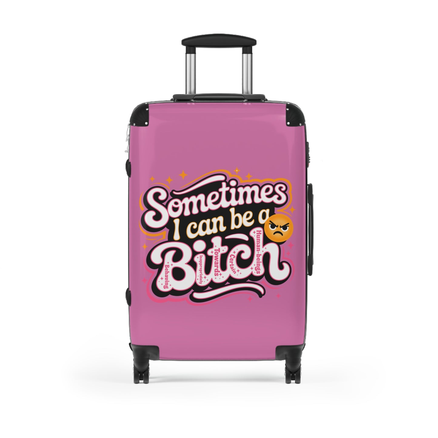 Sometimes I Can Be A BITCH, Luggage for Adventurers, Carry-On for Weekend Getaways, Perfect Travel Gift, Vibrant Lightweight [...]