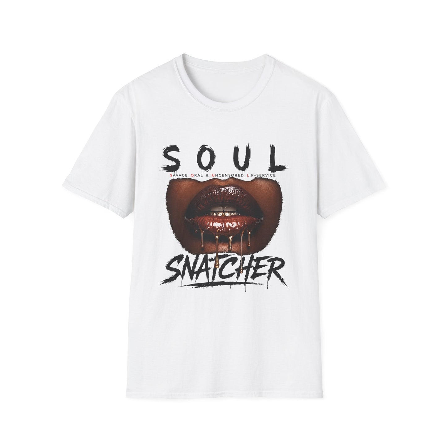 Soul Snatcher T-Shirt — Bold Graphic Lips Tee