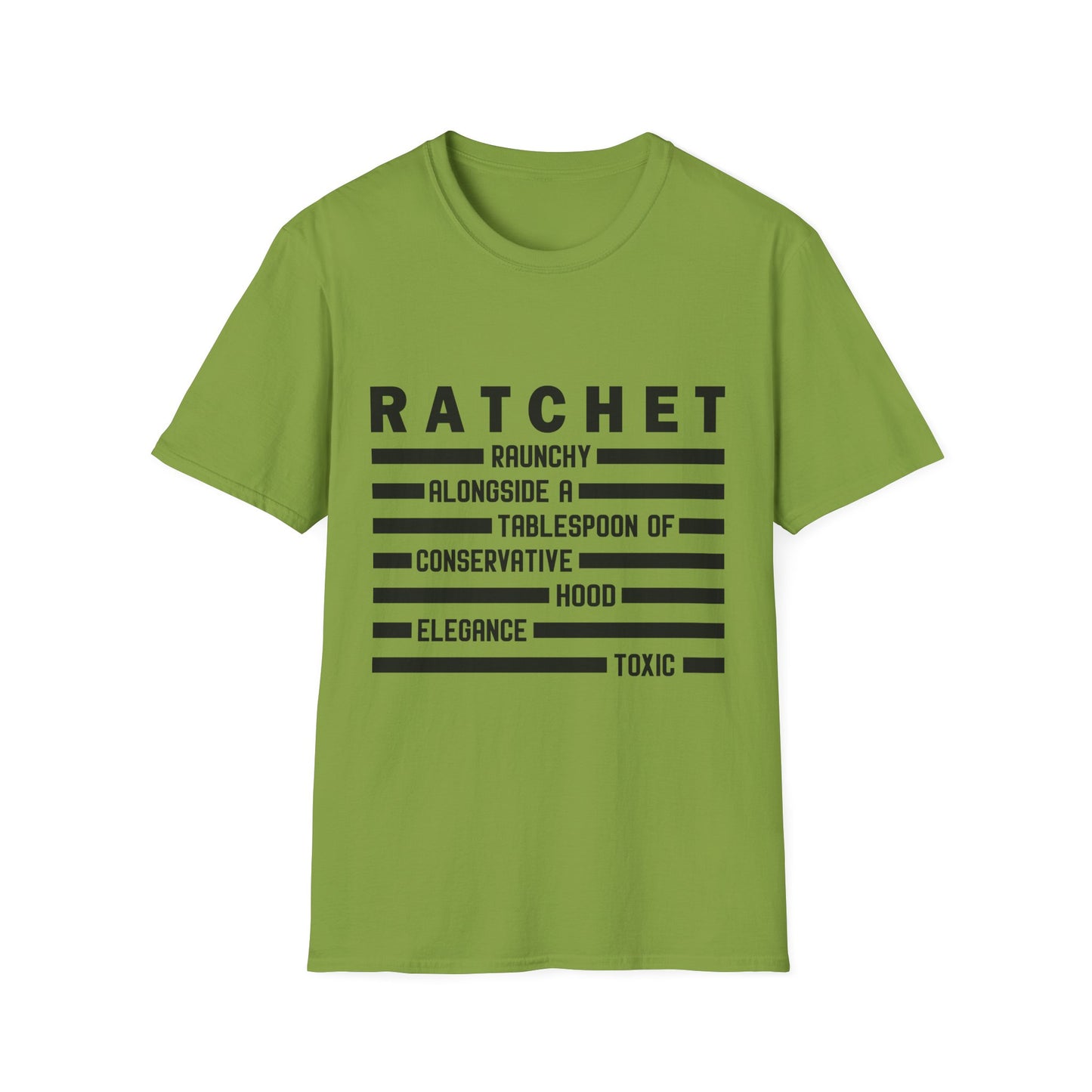 R.A.T.C.H.E.T. Unisex Softstyle T-Shirt - Fun Graphic Tee for Casual Wear