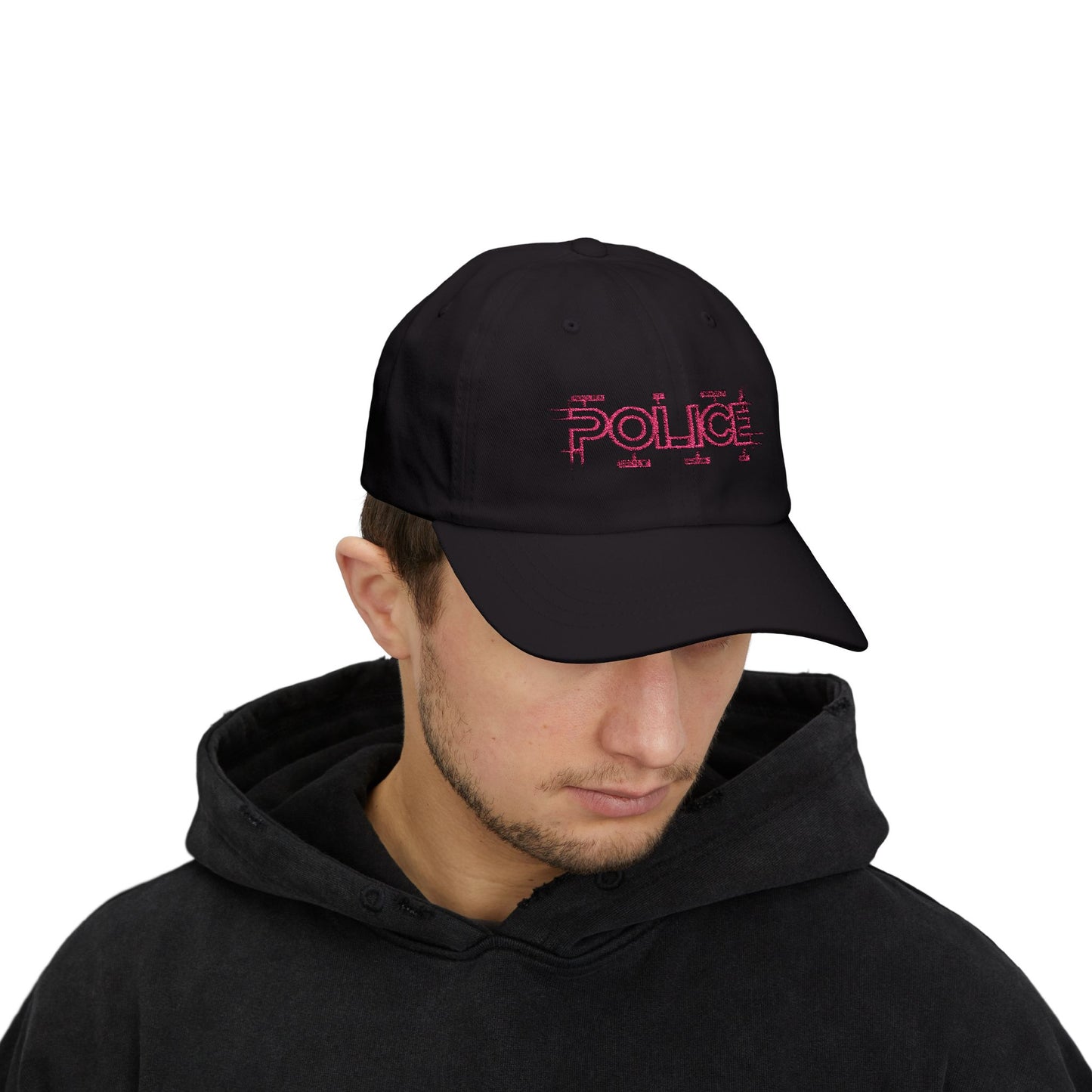 Stylish P.O.L.I.C.E. Dad Cap, Perfect for Law Enforcement Families, Gift for Police Officers, Casual Wear, Everyday Fashion
