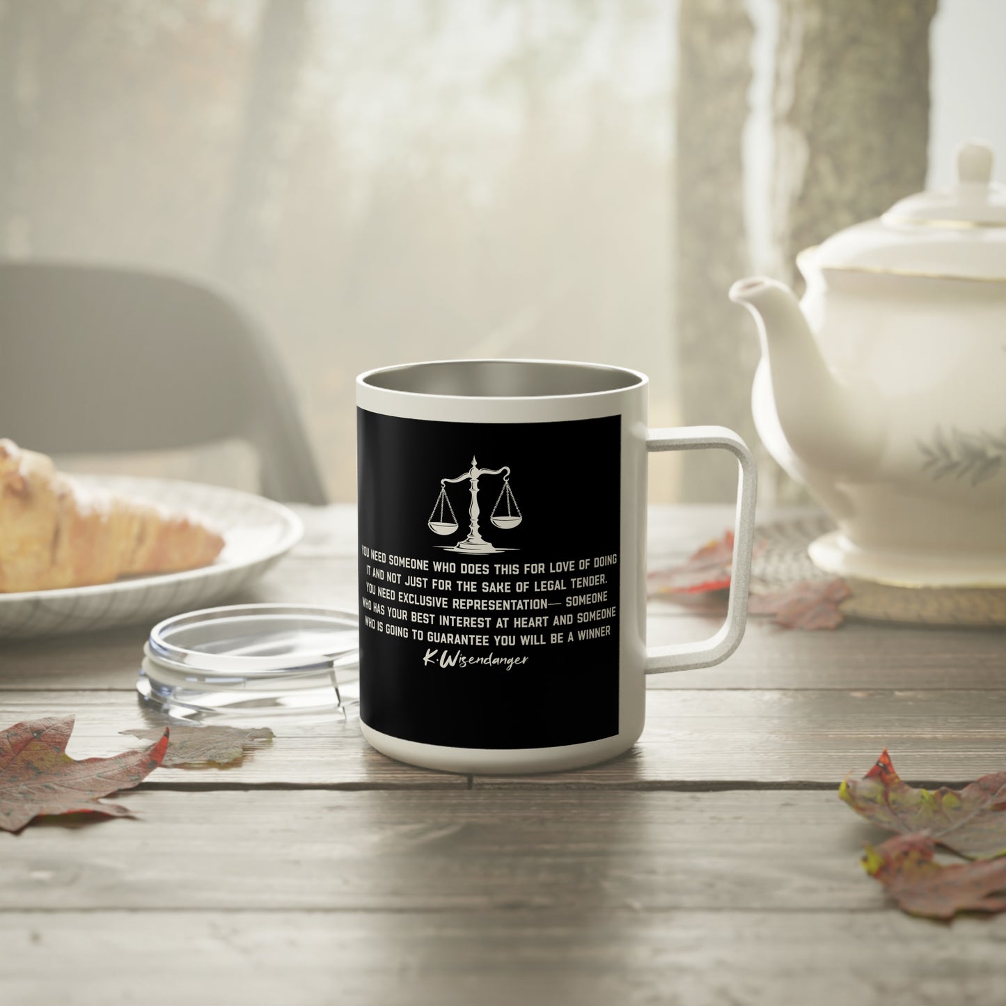 Legal Advocate Insulated Coffee Mug, 10oz - Perfect Gift for Lawyers, Attorney Appreciation, Legal Professionals, Law School [...]