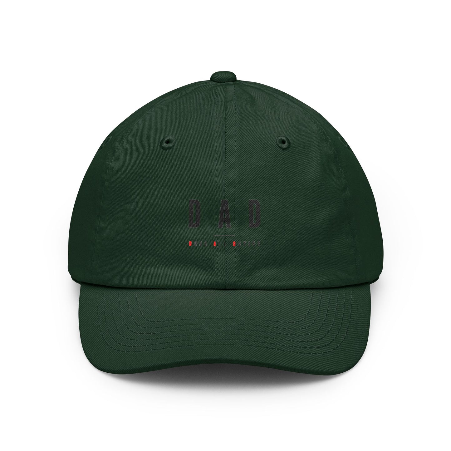 Dad Classic Dad Hat — Minimalist 'DAD' Embroidered Cap, Father's Day Gift