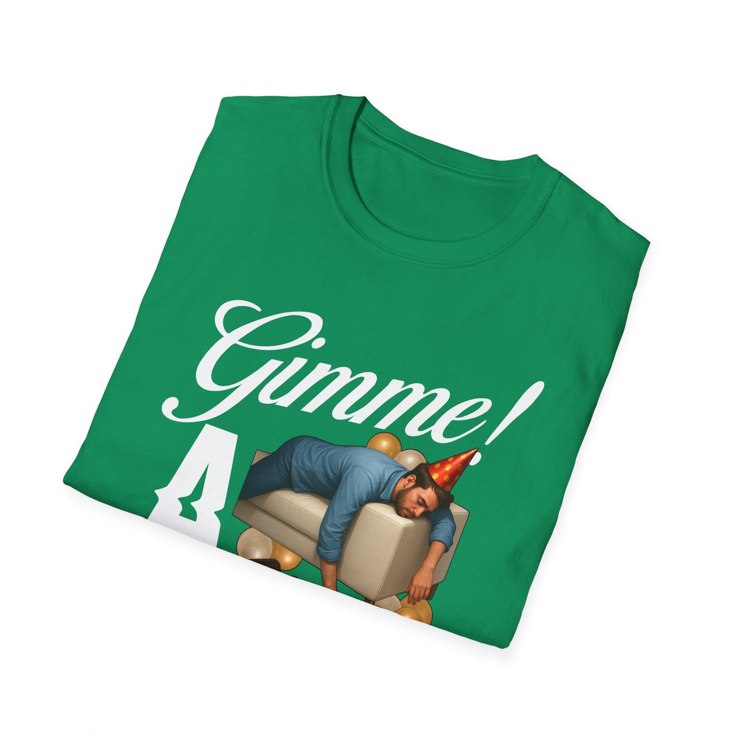 - 'Gimme! A S.H.O.T.' - Humor, Gifts, Party Wear, Casual Style, Men's & Women's