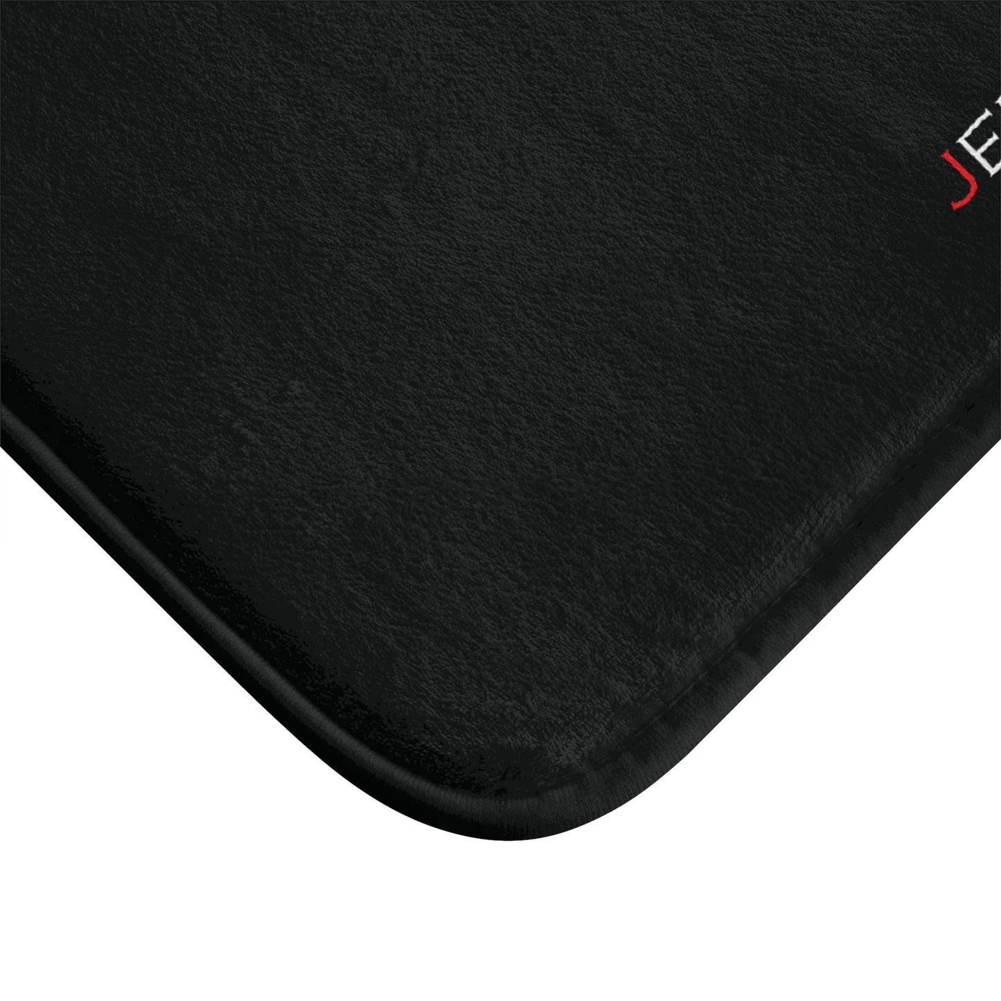 Christian Bath Mat — Jesus Scales of Sins & Forgiveness Design