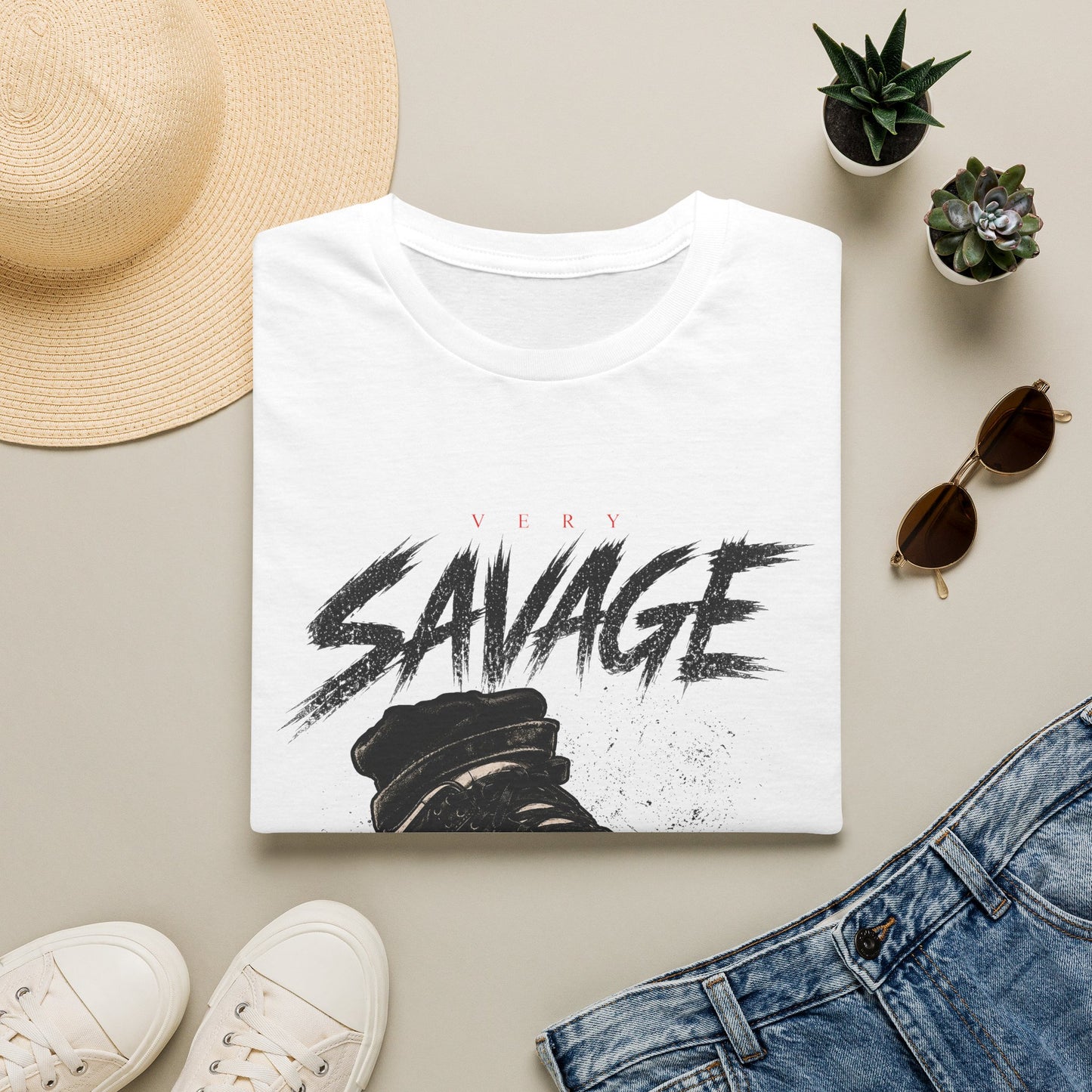 Very Savage Graphic T-Shirt