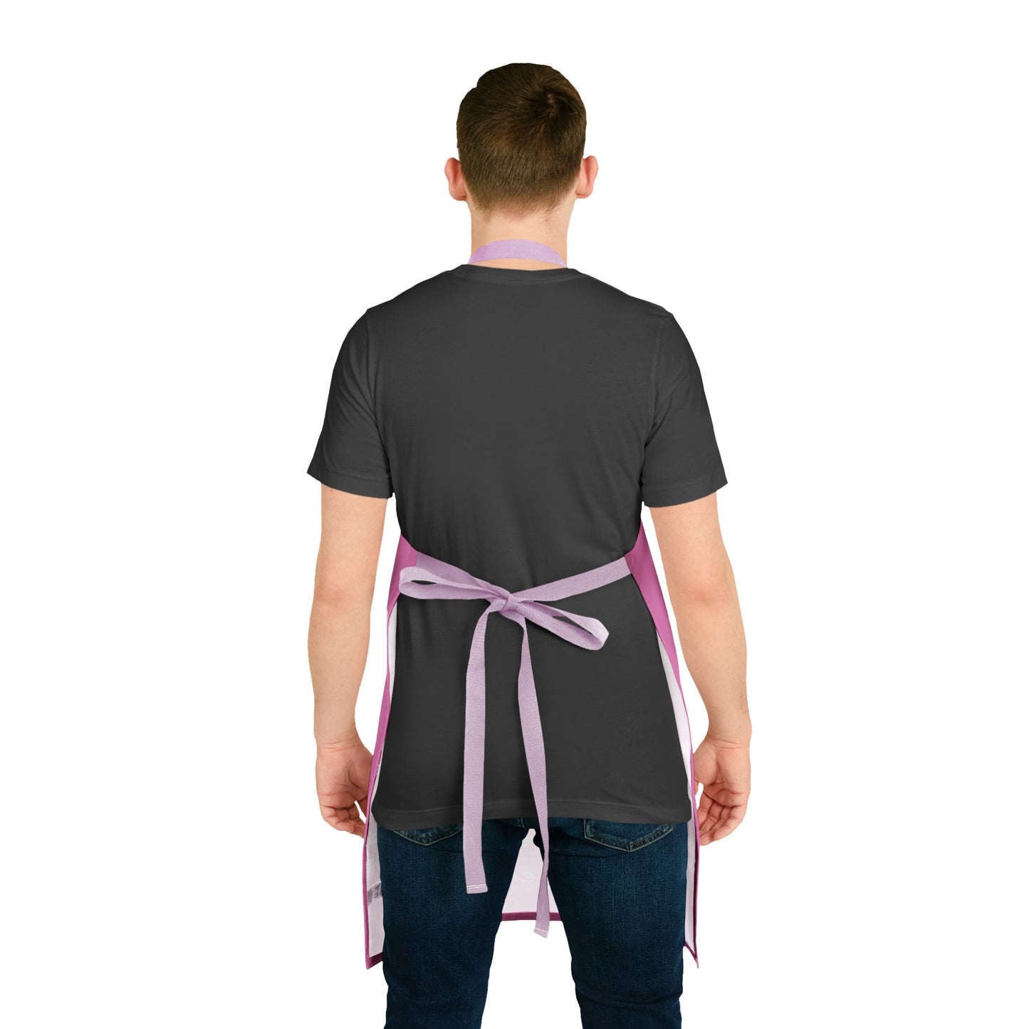 Breast Cancer Awareness Apron – Motivational Ribbon Quote Design