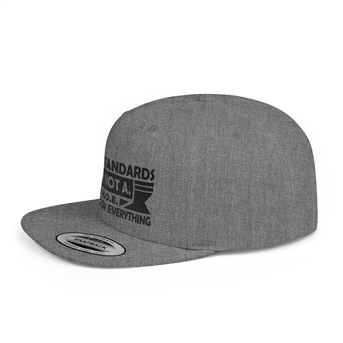 Not A H.O.E. Trendy Snapback Cap, Fun Hat for Casual Days