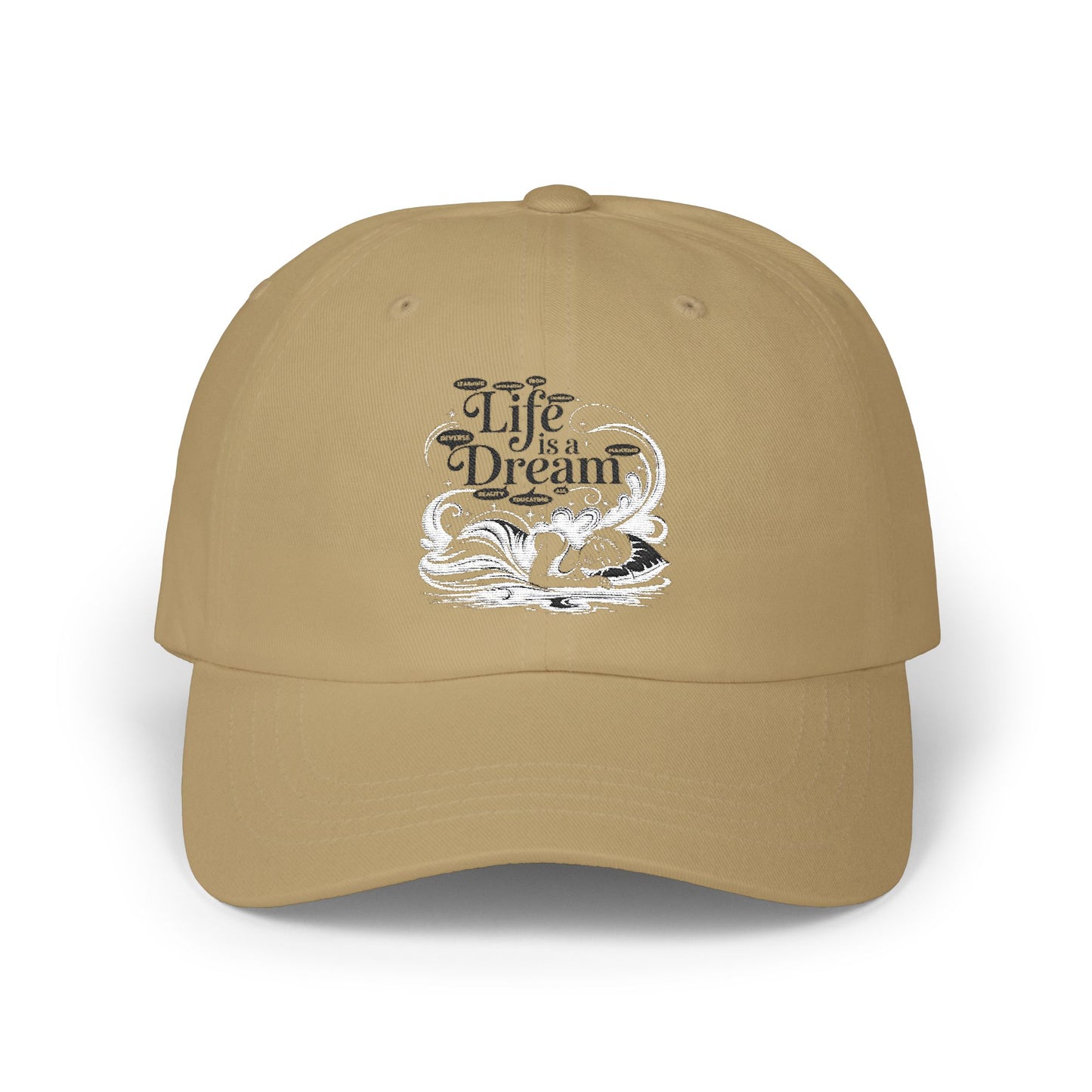 L.I.F.E. is a D.R.E.A.M. - Trendy Cap, Outdoor Events, Casual Wear