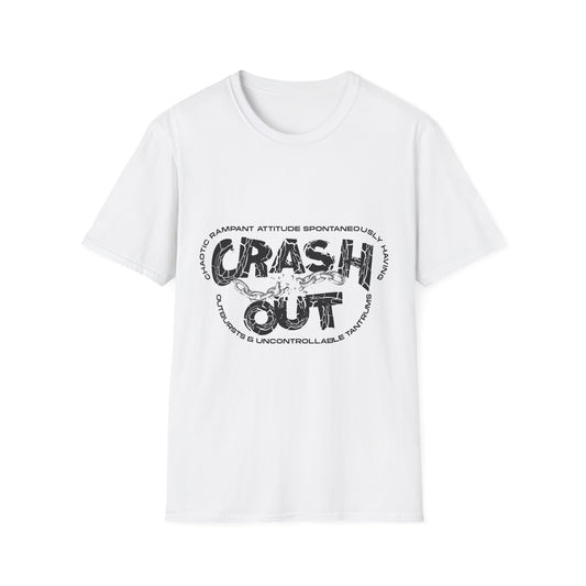 C.R.A.S.H. O.U.T. Unisex T-Shirt - Relaxed Style for Casual Days, Perfect for Everyday Wear, Gift Idea for Friends, Great for Lounging, Summer [...]