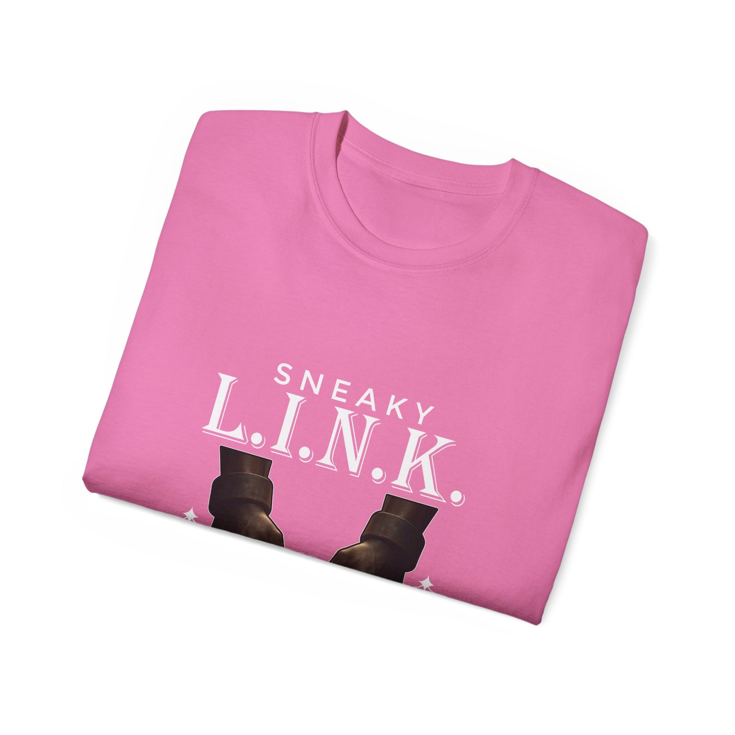 Sneaky L.I.N.K. (Low Key Intimacy No-one Knows) Unisex Ultra Cotton Tee |