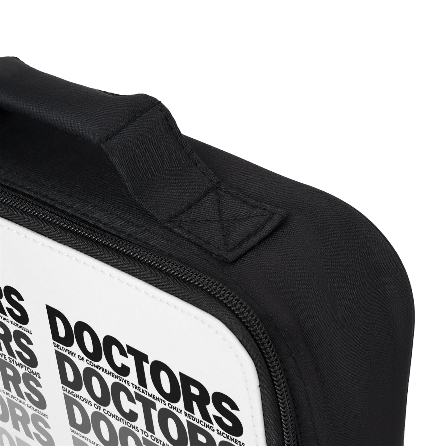 Doctors Repeating Pattern Lunch Bag – Medical Professional Gift