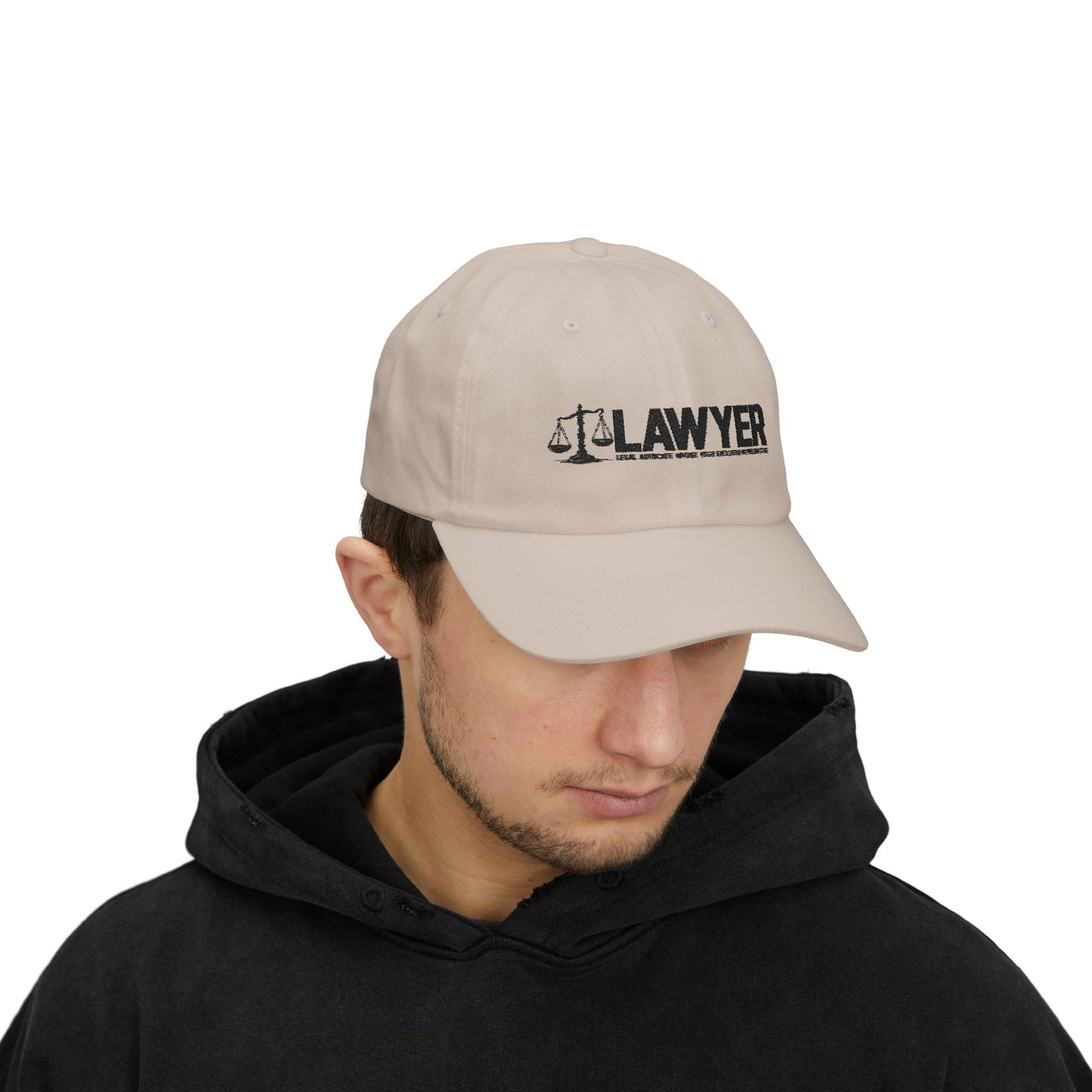L.A.W.Y.E.R. Classic Dad Cap | Adjustable Hat for Legal Professionals | Gift for Lawyers, Law Students, Graduation, Father’s Day