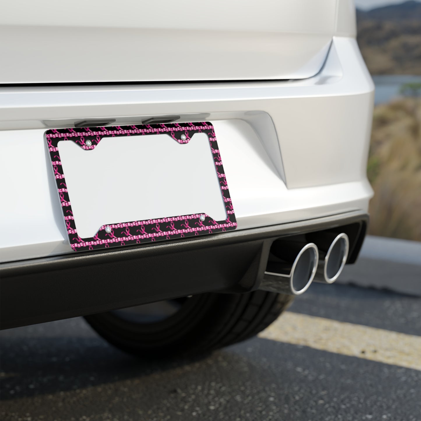 Breast Cancer Awareness Car Accessory