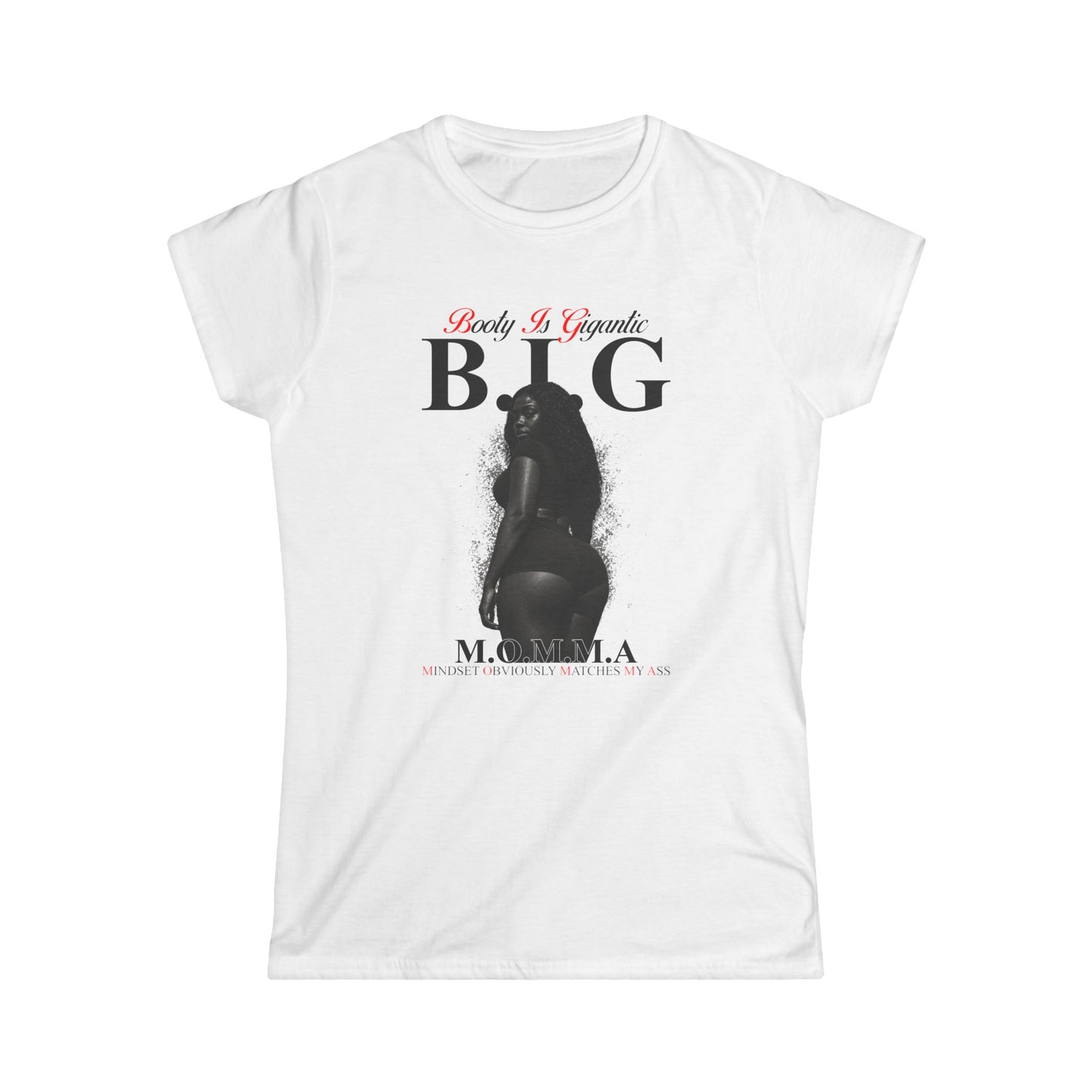 BIG Curvy Silhouette Tee — "Bold & Curvaceous" Women's Graphic Shirt