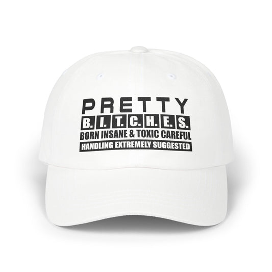 PrettyB.I.T.C.H.E.S.  Adjustable Hat, Cool Casual Accessory, Gift for Friends, Trendy Baseball Cap
