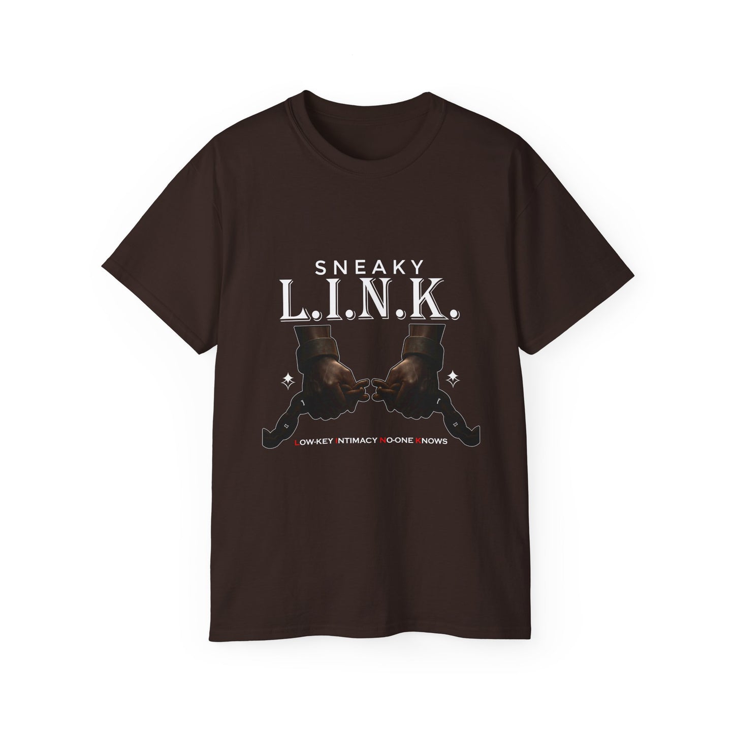 Sneaky L.I.N.K. (Low Key Intimacy No-one Knows) Unisex Ultra Cotton Tee |