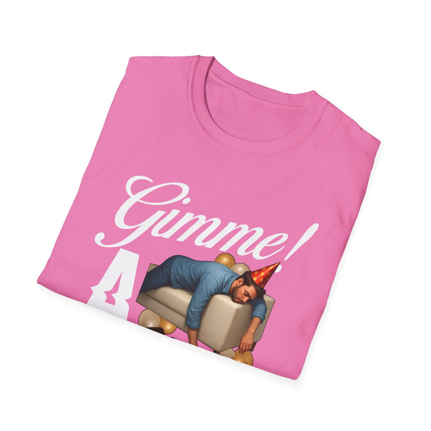- 'Gimme! A S.H.O.T.' - Humor, Gifts, Party Wear, Casual Style, Men's & Women's