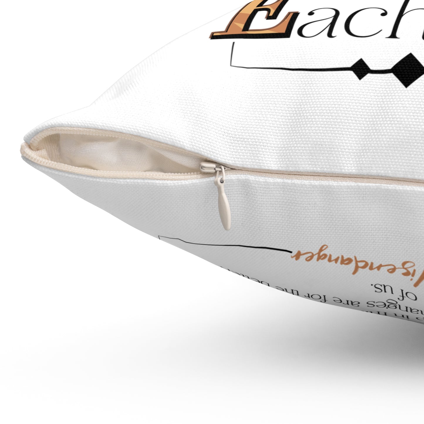 W.I.F.E. Romantic Wedding Pillow with Rings Design, Perfect Anniversary or Wedding Gift, Home Decor for Couples, Personalized Love Accent