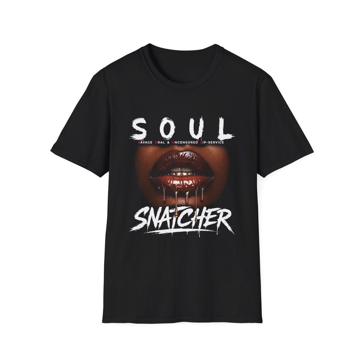 Soul Snatcher T-Shirt — Bold Graphic Lips Tee